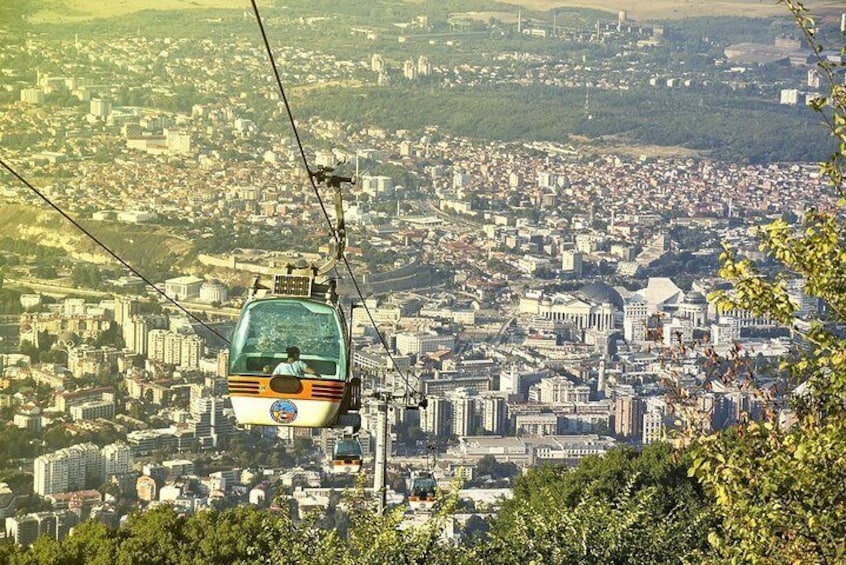 Cable car view, Skopje