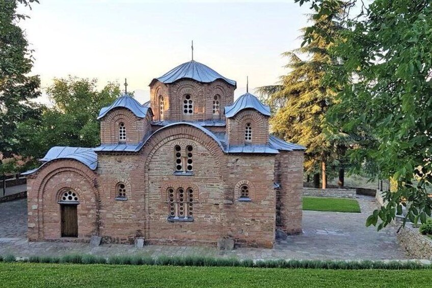 Millenium Cross, St. Pantelemon Monastery &Matka Canyon private tour from Skopje