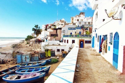 Visite privée du village de Taghazout et de la vallée du Paradis