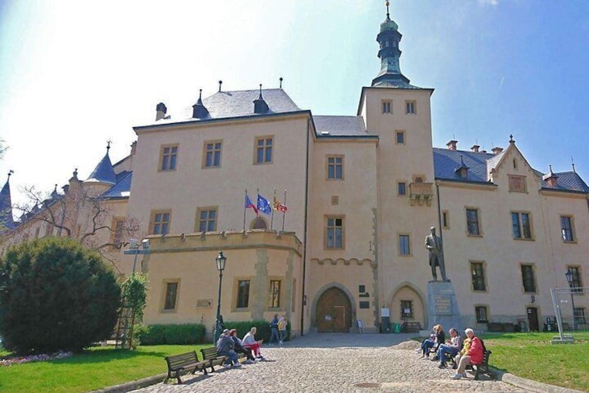 The Italian Court which served as a mint, Royal Palace and later a prison and school (concurrently!)