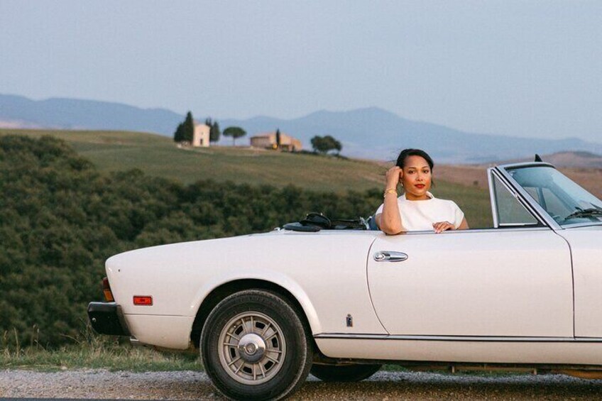 Vintage vibes in Val d'Orcia