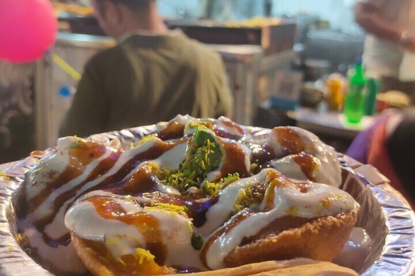 Street Food - Dahi Papdi