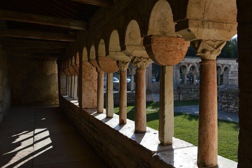 The cloister of San Giorgio