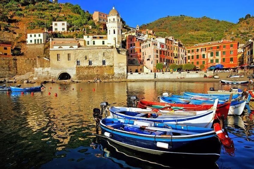 The charming town of Vernazza