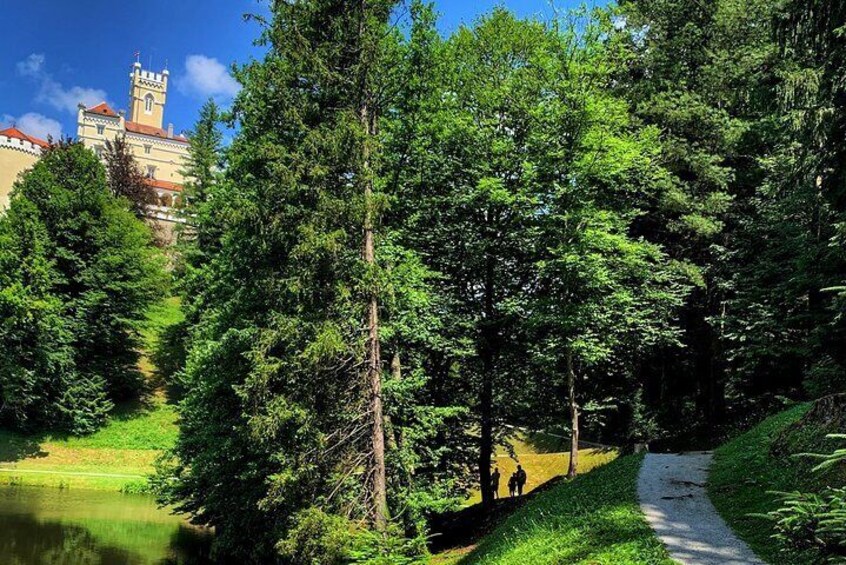 Trakošćan castle