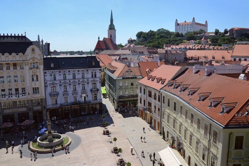 Private Tour of Bratislava with Transport and Local Guide from Vienna