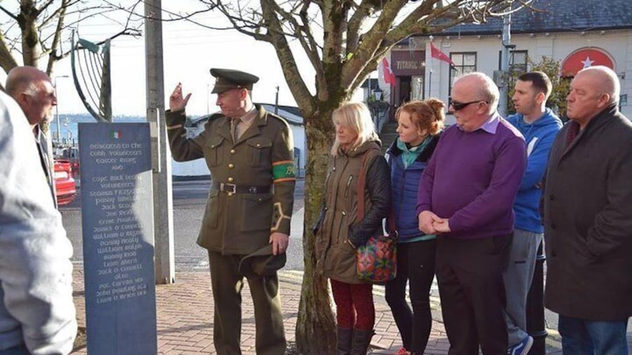Kieran on one of his tours