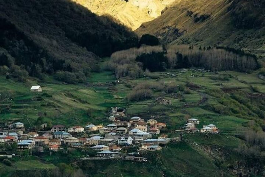 Kazbegi-Gudauri-Ananuri -Jvari monastery from Tbilisi