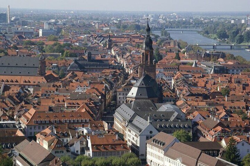 Private Walking Tour of Old Town Heidelberg including Castle Visit