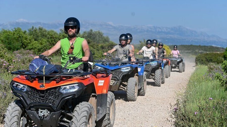 Off road Quad Adventure Tour on Island Čiovo