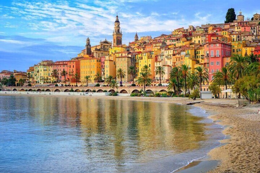 Italian City, its Market & Menton Private Full Day Tour