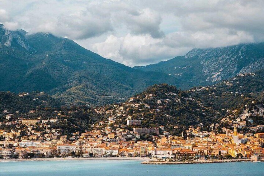 Italian City, its Market & Menton Private Full Day Tour