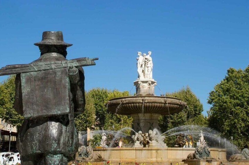Aix En Provence and Wine Tasting Private Full day Tour