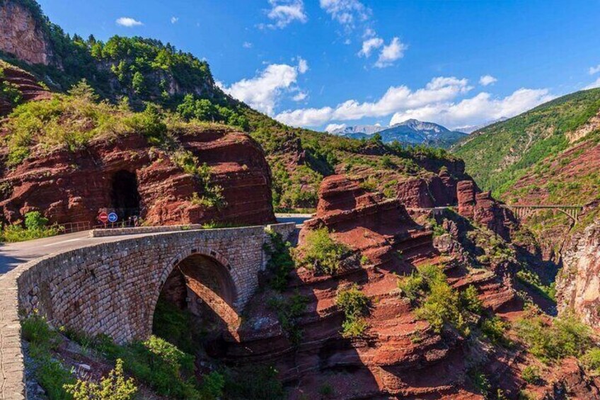 Fabulous Red Canyon and Entrevaux Private Full day Tour