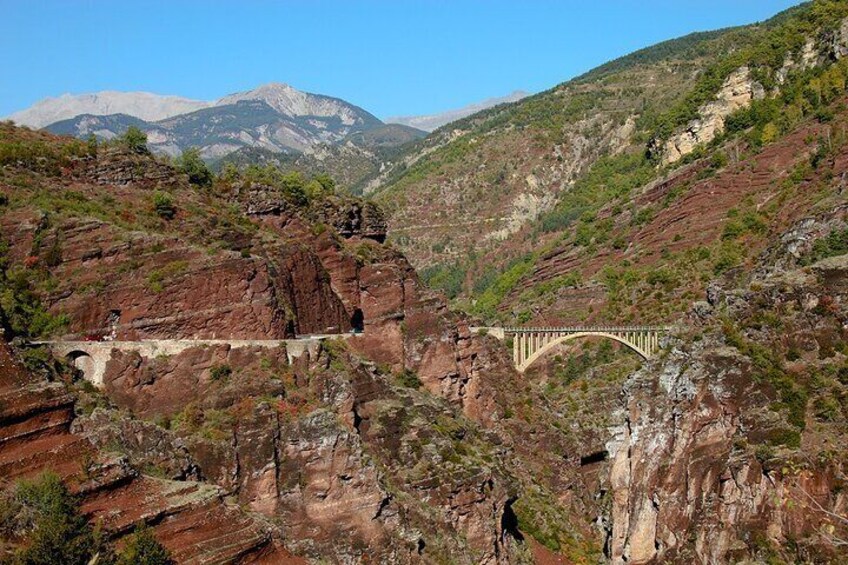 Fabulous Red Canyon and Entrevaux Private Full day Tour