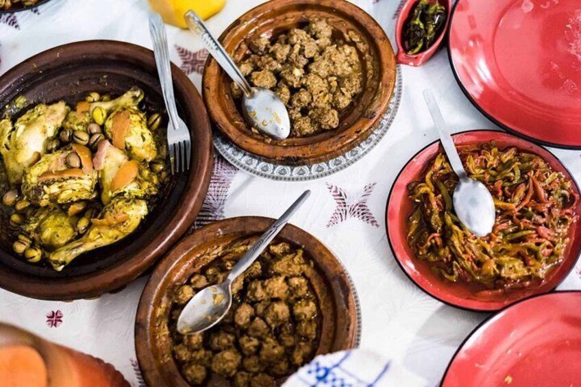 Rabat Family Cooking Class By Moroccan Food Tour