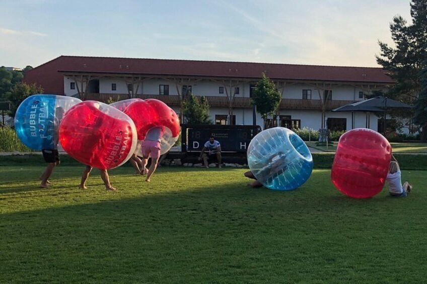 Bubble football