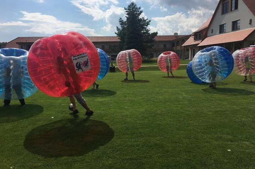 Bubble football Litomerice