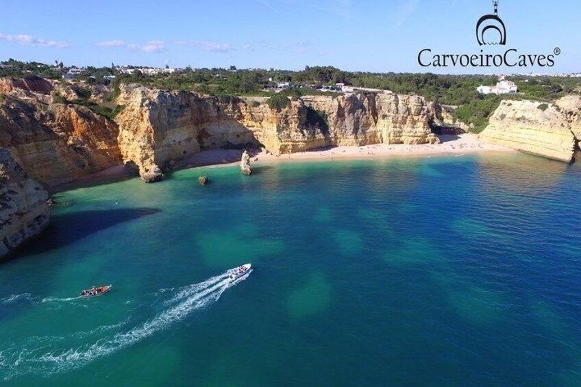 Benagil Long Boat tour (From Carvoeiro to Praia da Marinha)