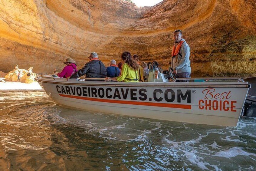 Benagil Long Boat tour (From Carvoeiro to Praia da Marinha)