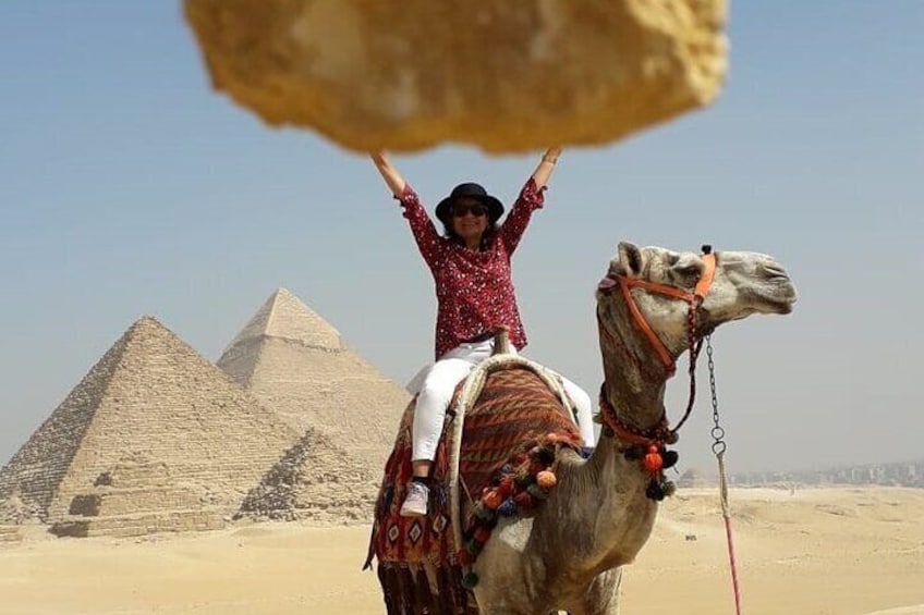 Giza pyramids ,sphinx ,ATV bike ,camel ride ,shopping tour & dinner show