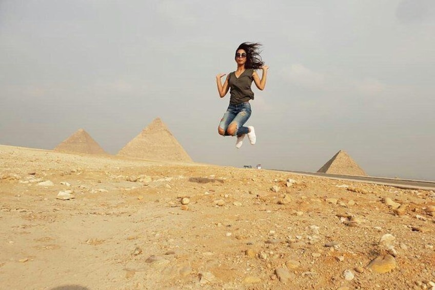 Giza pyramids ,sphinx ,ATV bike ,camel ride ,shopping tour & dinner show