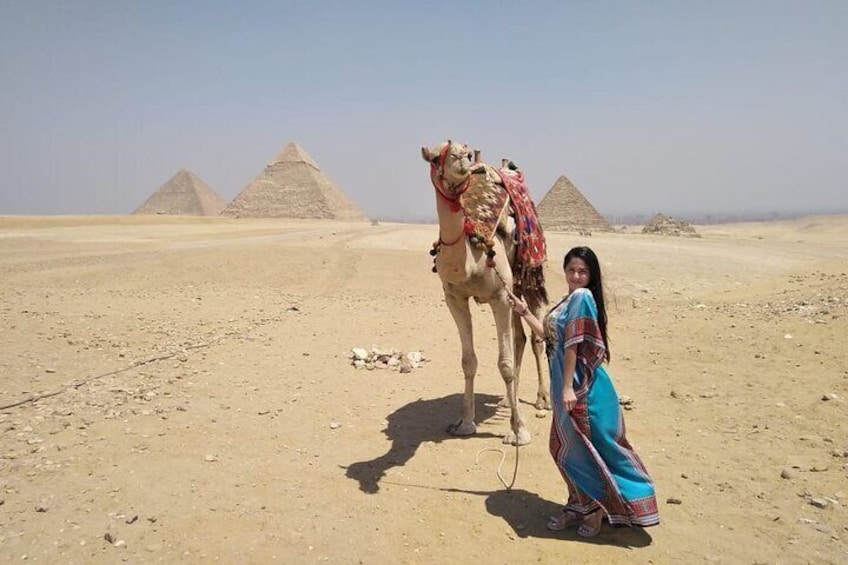 Giza pyramids ,sphinx ,ATV bike ,camel ride ,shopping tour & dinner show