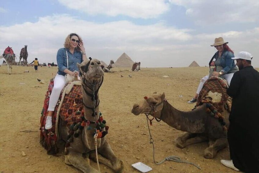 Giza pyramids ,sphinx ,ATV bike ,camel ride ,shopping tour & dinner show