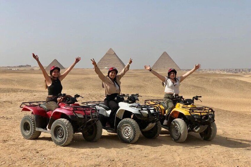 VIP Giza Pyramids,Sphinx,ATV bike,CamelRide,Shopping&DinnerCruise