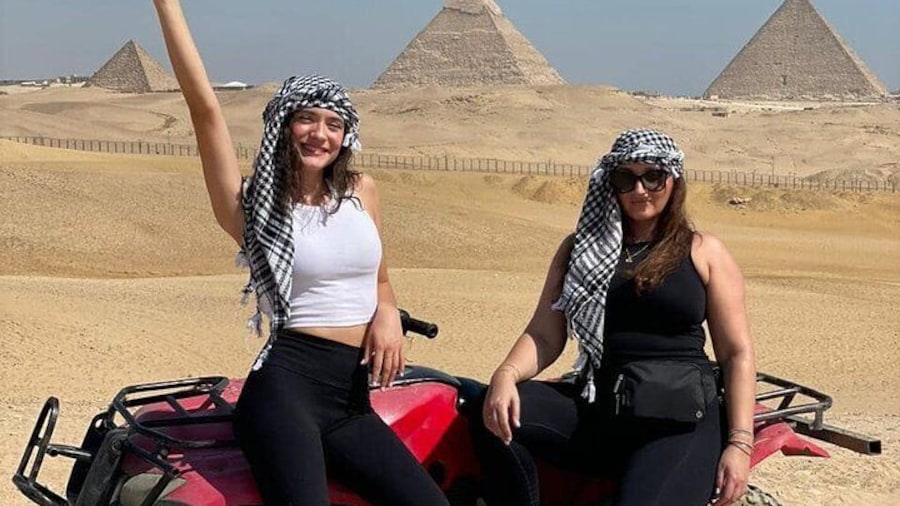 VIP Giza Pyramids,Sphinx,ATV bike,CamelRide,Shopping&DinnerCruise