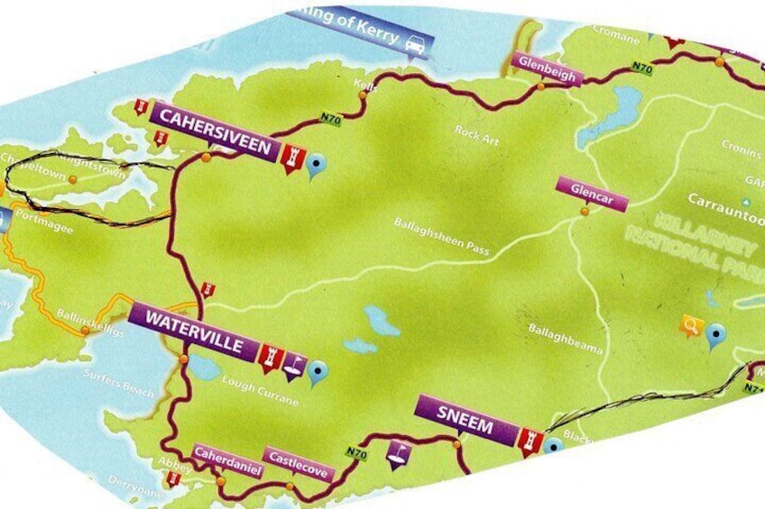  Private Tour of Ring of Kerry & Valentia Island