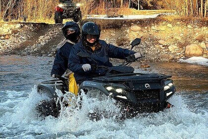 From Krakow: Zakopane quad bike Adventure & Thermal Pools Relaxation