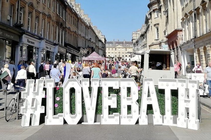 At the end of the tour we hope you will love Bath as much as we do!