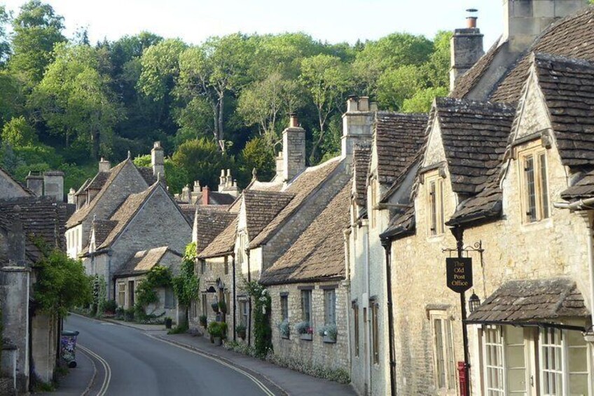 The high street in Castle Combe