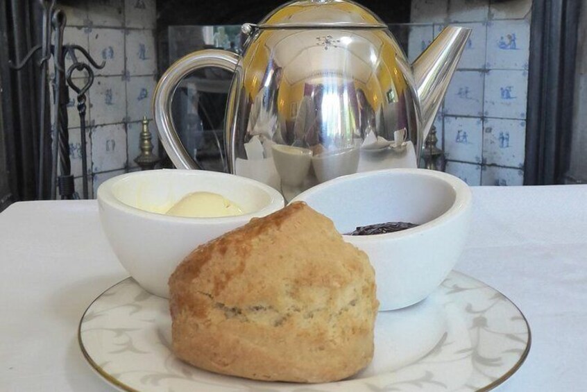 The traditional English cream tea