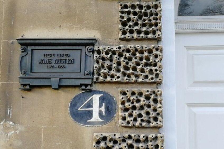 During the tour you will hear about some of Bath's famous residents