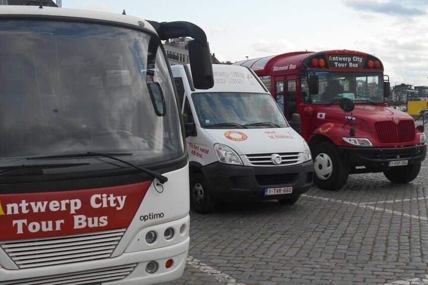1 Hour Antwerp Citytour Hop On Hop Off