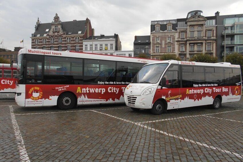 1 Hour Antwerp Citytour Hop On Hop Off