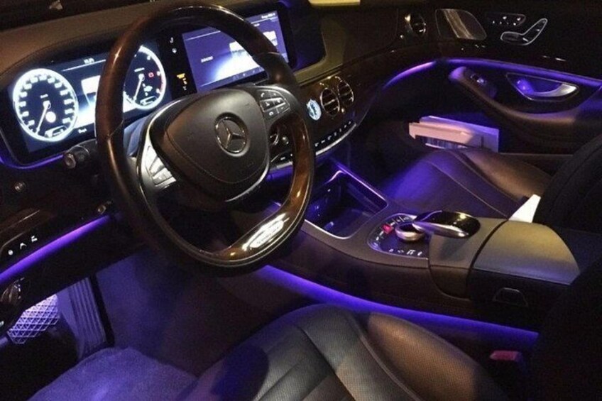 Luxury Mercedes vehicles
