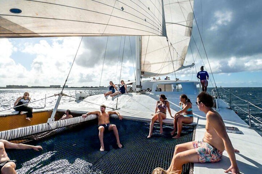 Arusun Catamaran Sail with Snorkeling in Aruba