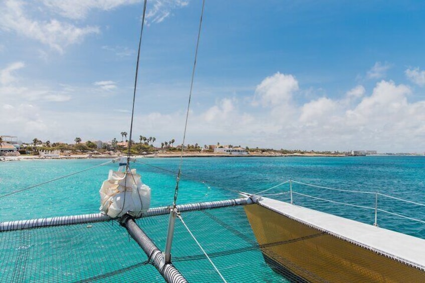 Arusun Catamaran Sail with Snorkeling in Aruba