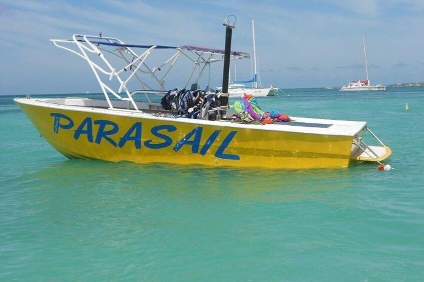 Parasail boat