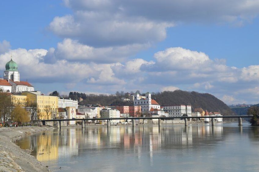 Passau - Inn River Stroll with picturesque city views