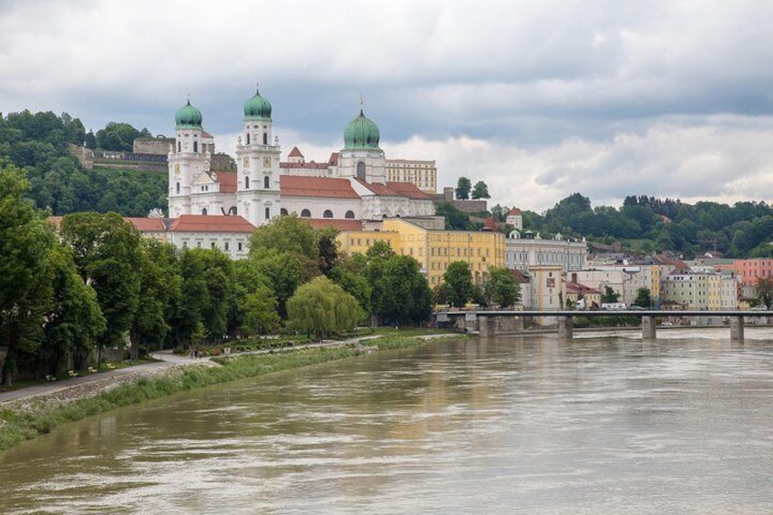 Passau - Inn River Stroll with picturesque city views