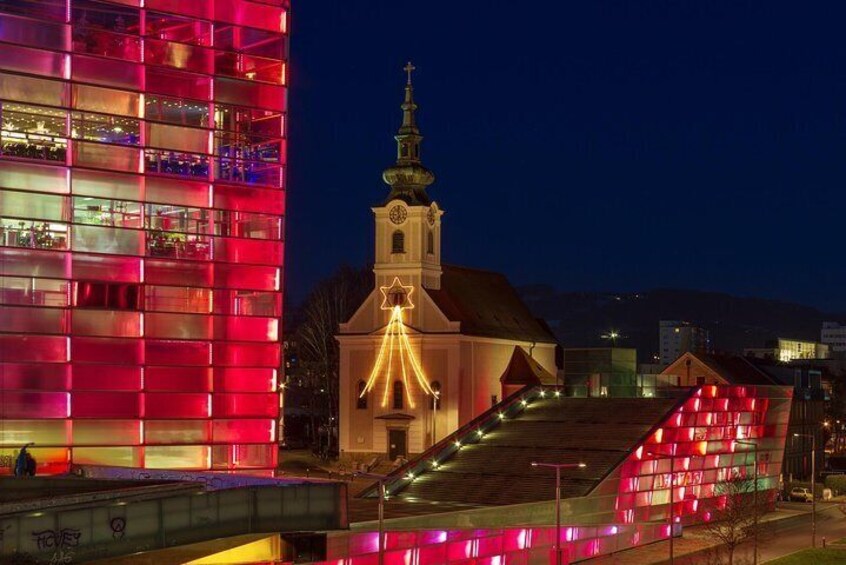 Linz private city walking tour 