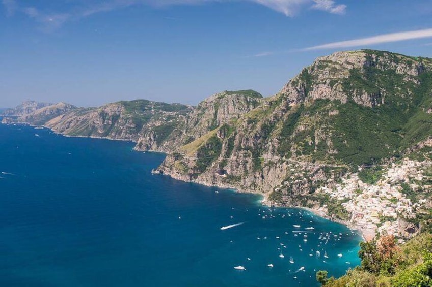 Path of the Gods view of Positano