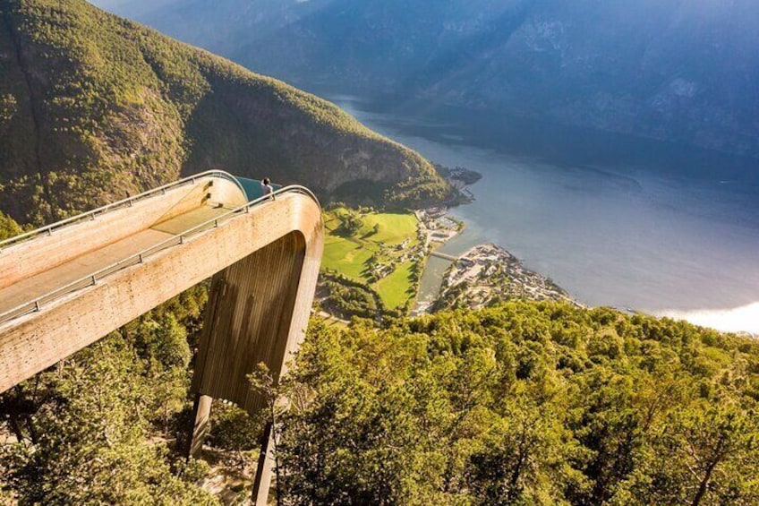 Flam: The Spectacular Stegastein Viewpoint Tour (Small Group)