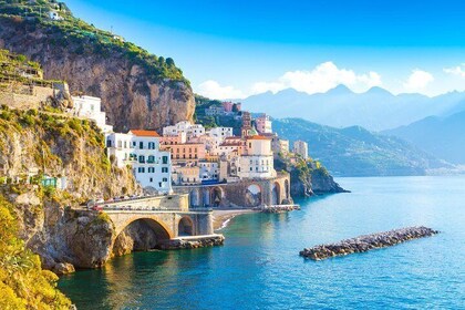 Gedeelde tour Positano, Amalfi & Ravello vanuit Sorrento