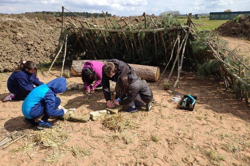 Bushcraft experience, get out and enjoy the outdoors and learn new skills