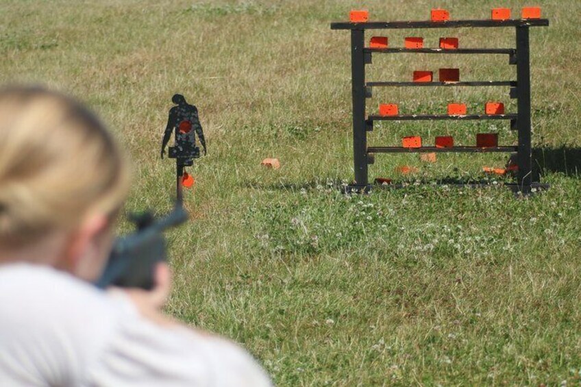 Zombie shooting